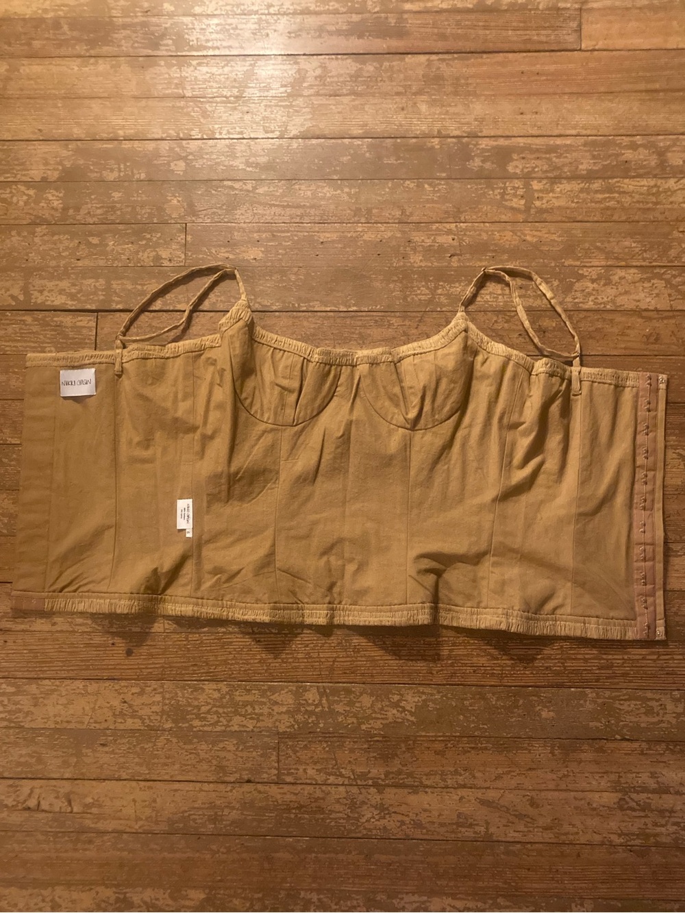 Nikki Chasin Feliz Bustier Top in Terracotta — Corset, Boning - Picture 5 of 15